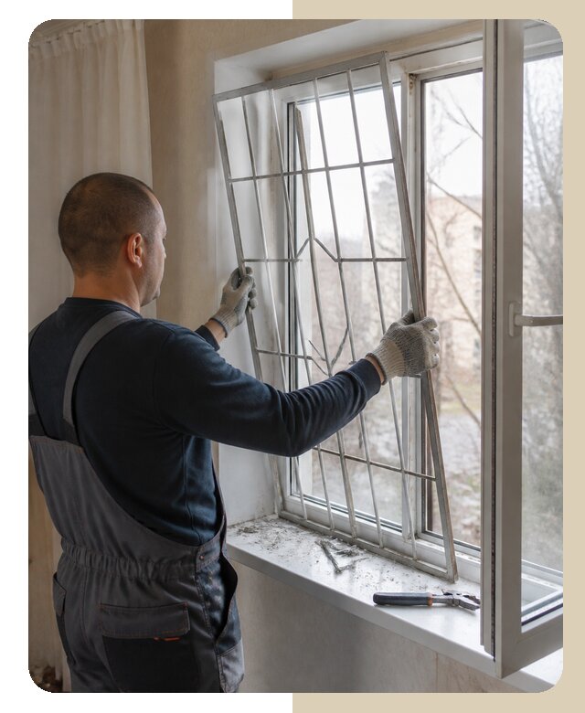 Снять решётки с окон в Грозном — стоимость от 2565 руб.
